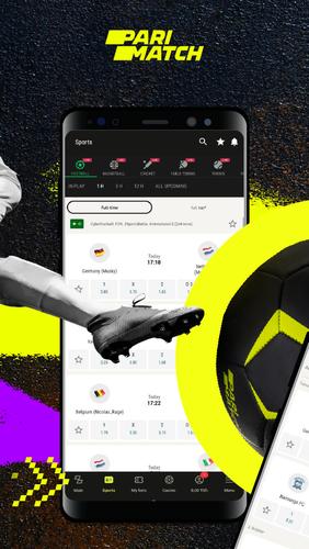 Parimatch: Live Sports Betting Captura de pantalla 1