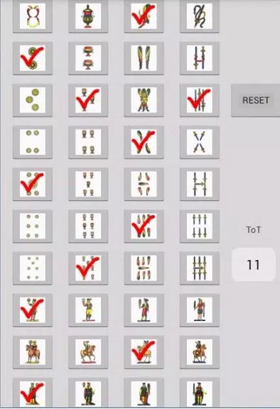 card counting napoletane cards Capture d'écran 1