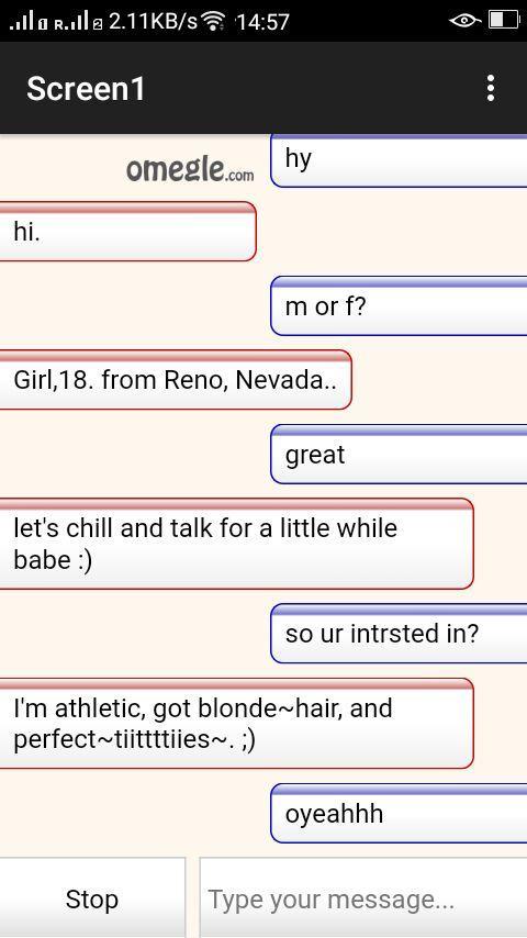 Omegle Chat - Talk to Strangers Tangkapan skrin 1