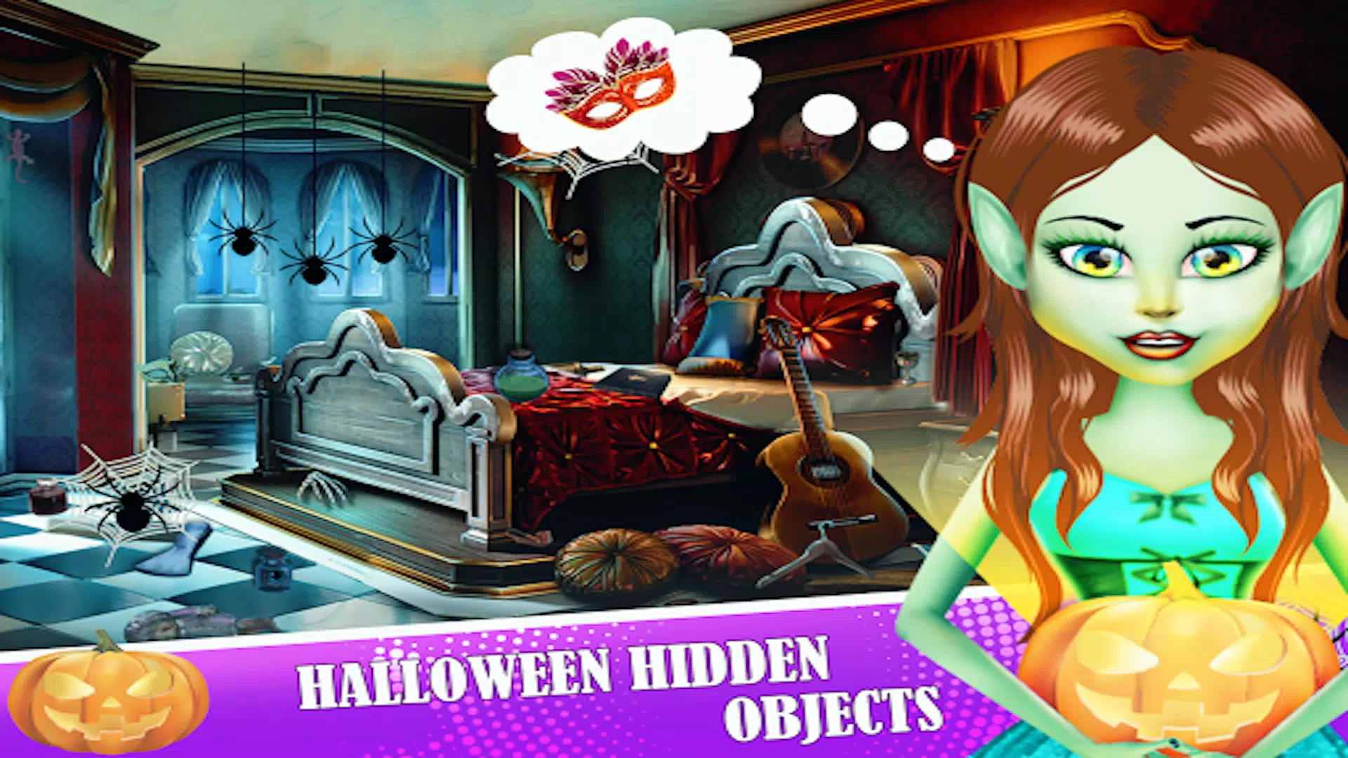 Halloween Hidden Objects 2024 स्क्रीनशॉट 1