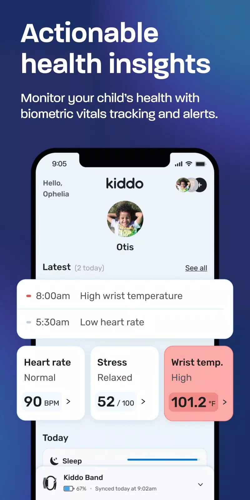 Kiddo Health ဖန်သားပြင်ဓာတ်ပုံ 1