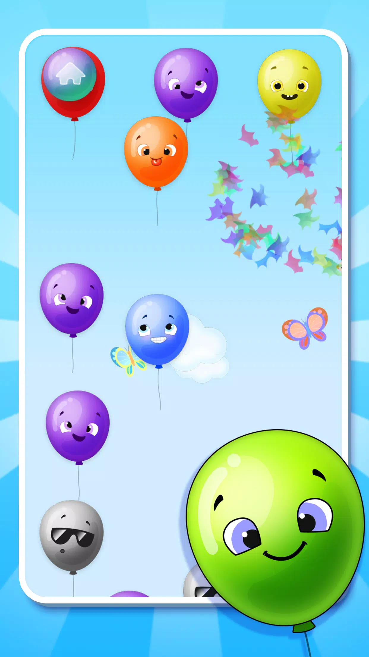 Baby Balloons pop স্ক্রিনশট 2