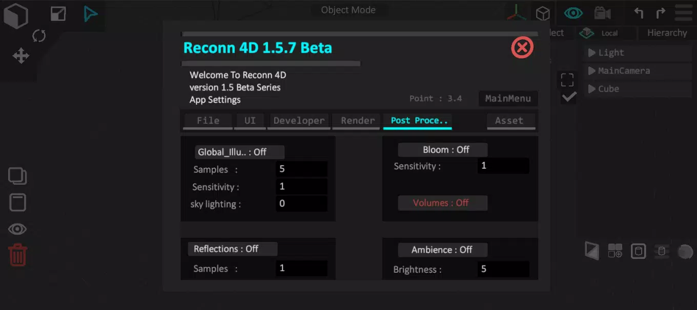 Reconn4D - Modeling, Animation Capture d'écran 2