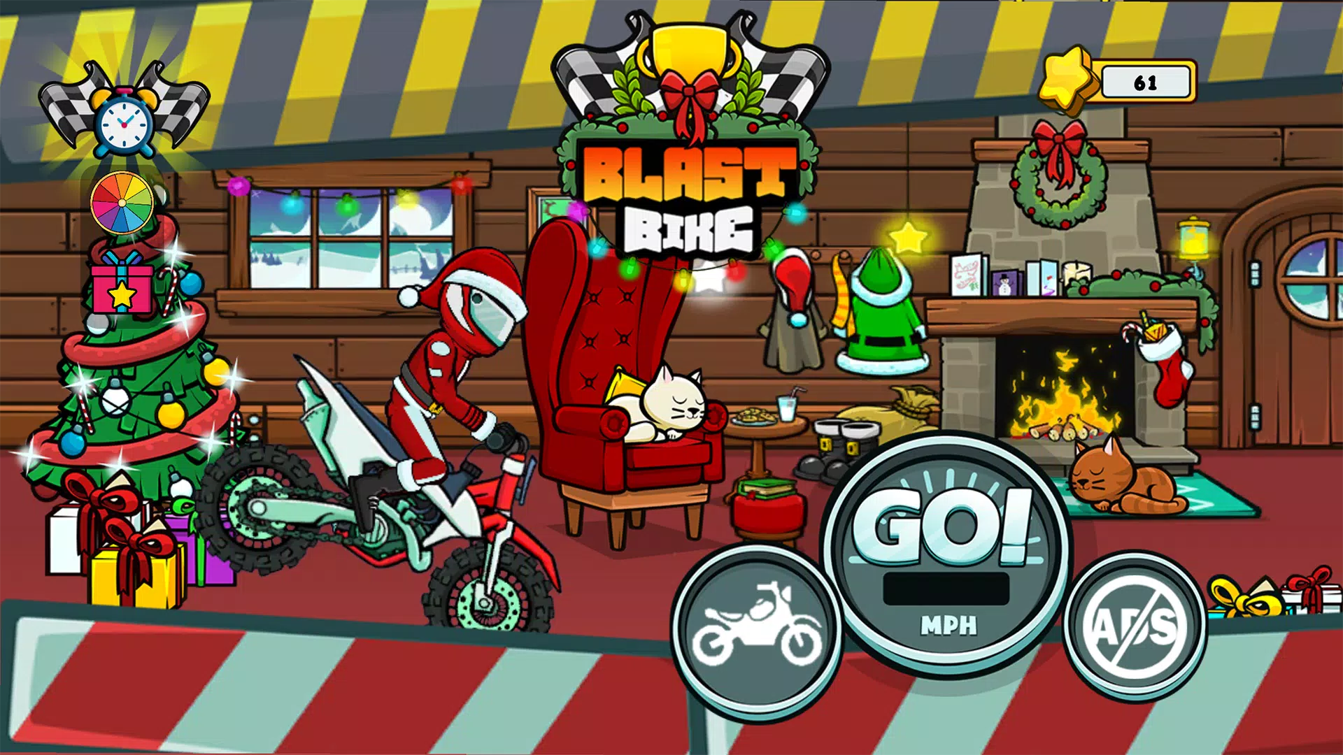 Blast Bike - 2D Race Ảnh chụp màn hình 0