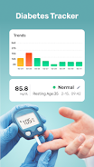 Blood Sugar Diary Captura de pantalla 1