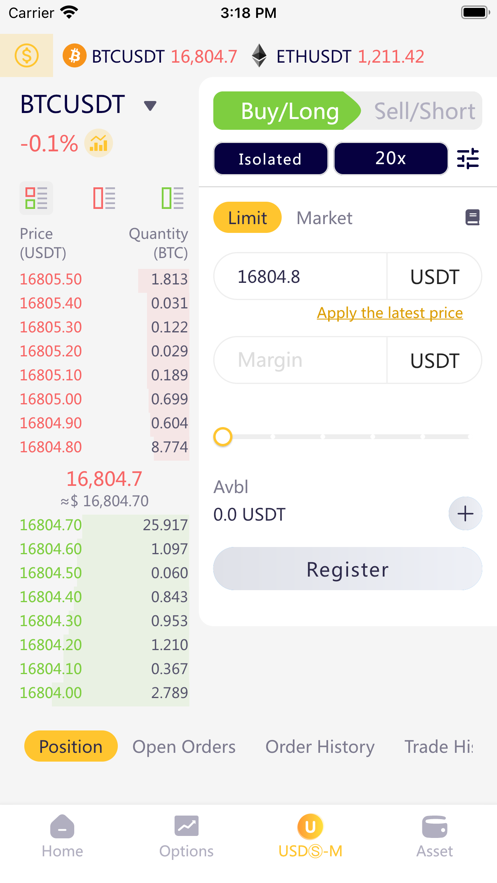 FTK Bitcoin & ETH Exchange ဖန်သားပြင်ဓာတ်ပုံ 3