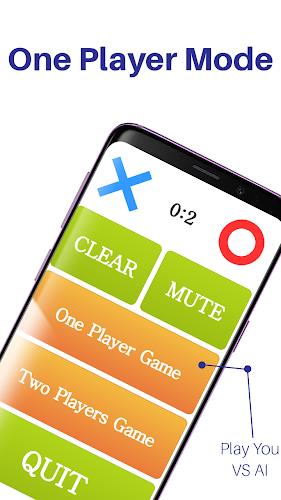 Tic Tac Toe XO Fun Board Game Ảnh chụp màn hình 2