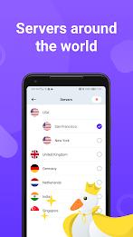 VPN Duck — Fast and Secure Tangkapan skrin 3