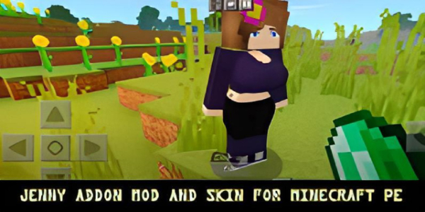 Jenny mod for Minecraft PE MOD Скриншот 1