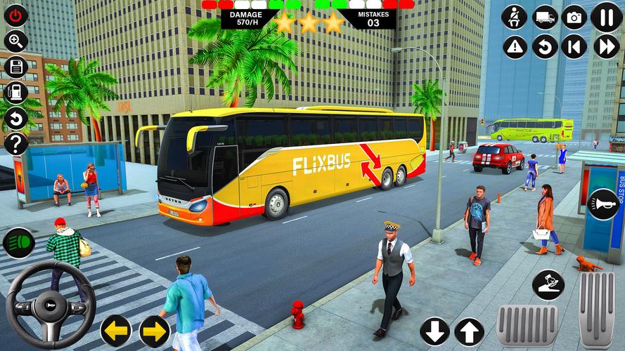 Passenger Bus Driving Games 3D Screenshot 3