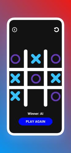 Tic Tac Toe - 2 Player Offline Tangkapan skrin 1