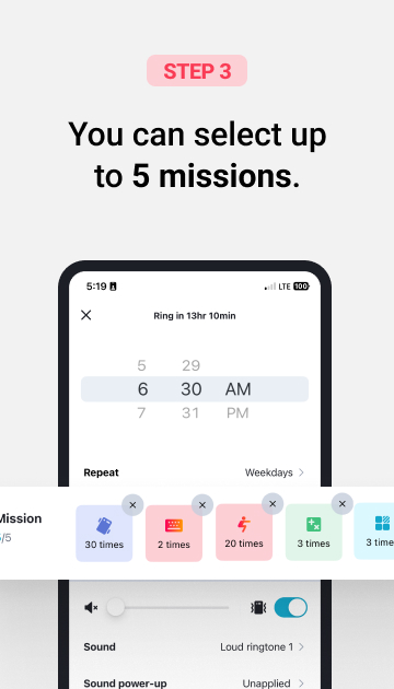 Alarmy – Alarm Clock & Sleep Mod Schermafbeelding 3