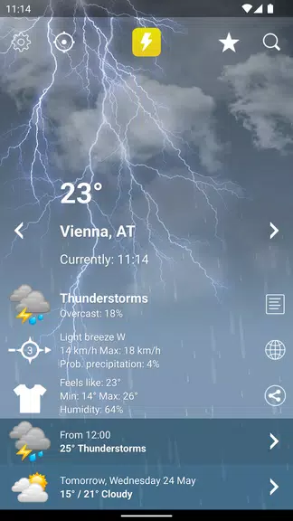Weather XL Austria PRO應用截圖第1張