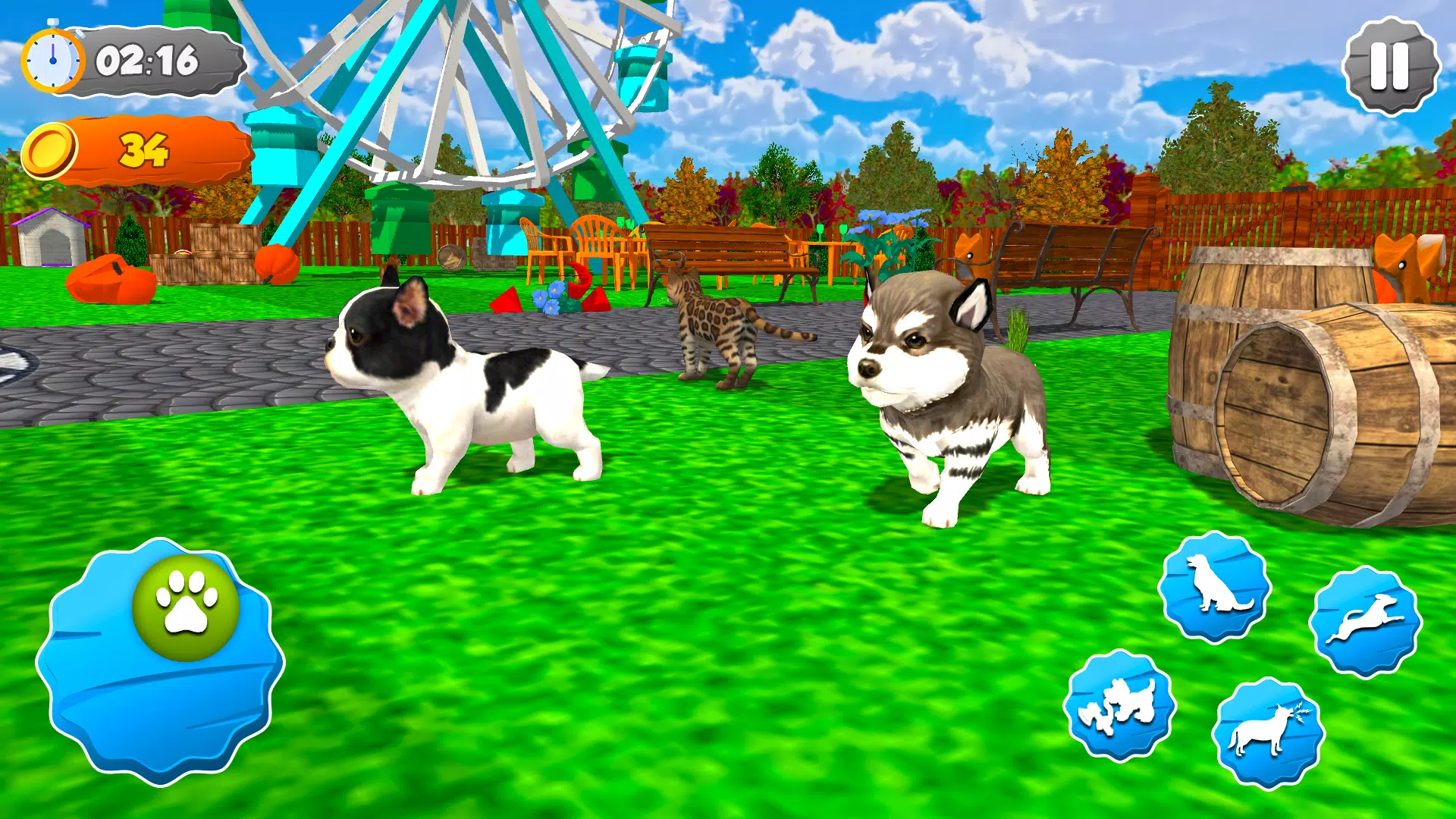 Pet Dog Game: Virtual Dog Sim スクリーンショット 0