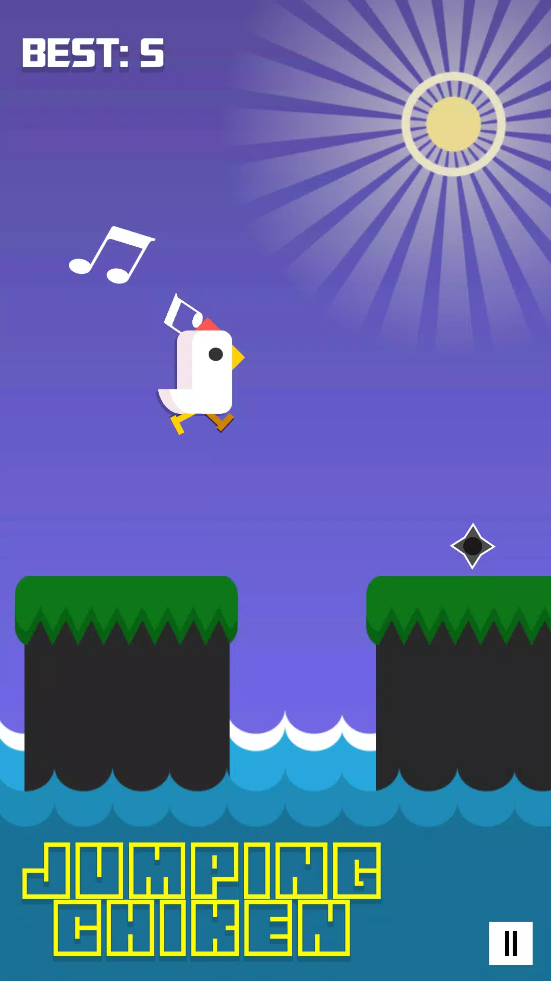 Jumping Chiken Game স্ক্রিনশট 1