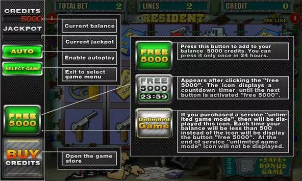 Real Slots 3 Capture d'écran 2