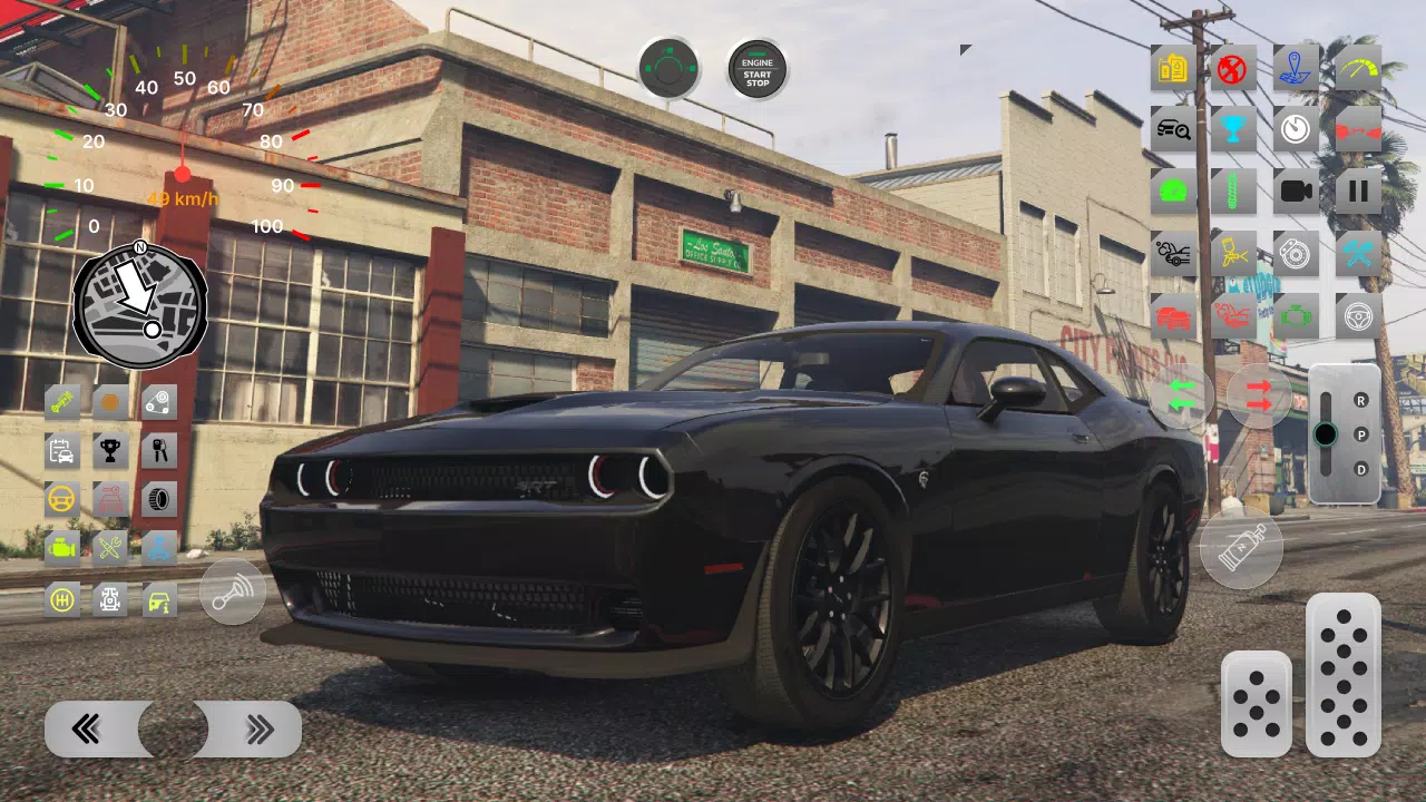 Dodge Demon Hellcat Simulator Captura de pantalla 0