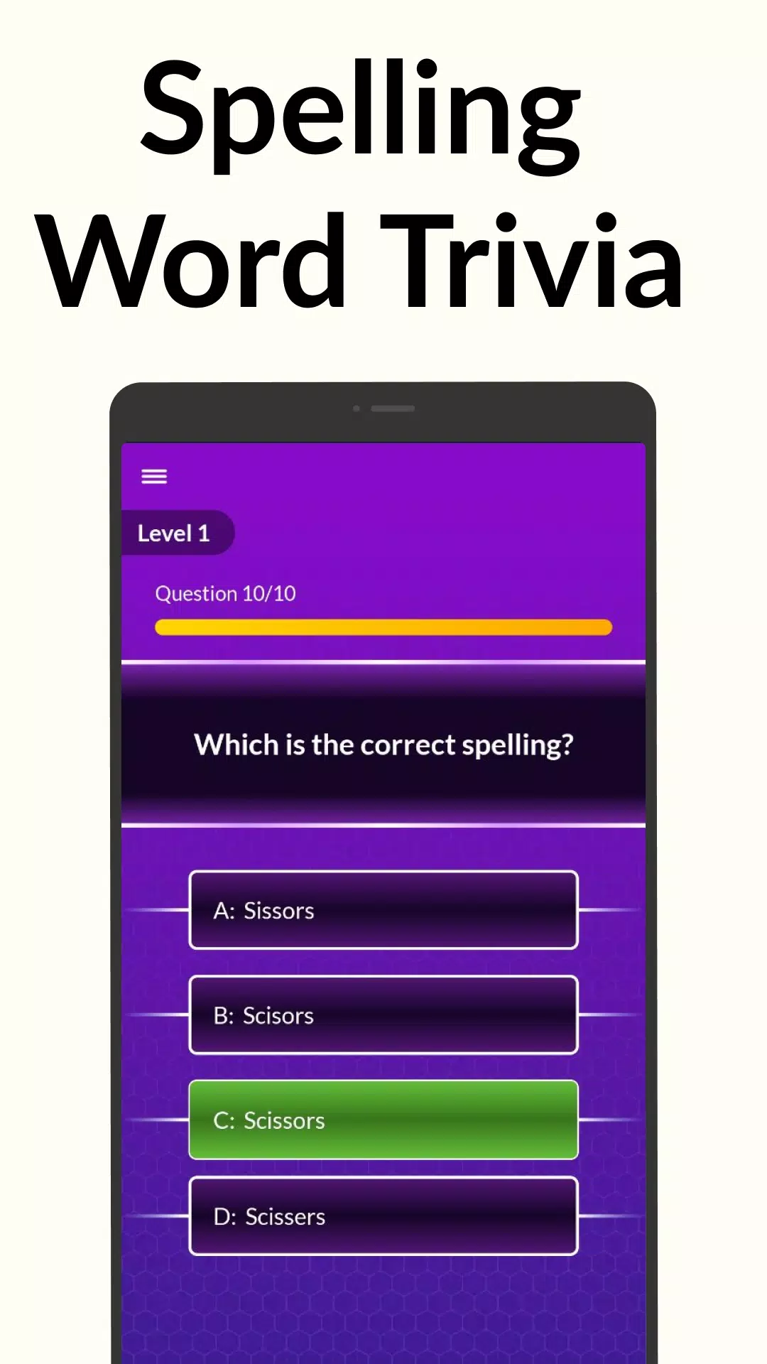 Spelling Bee: Spelling Quiz應用截圖第0張