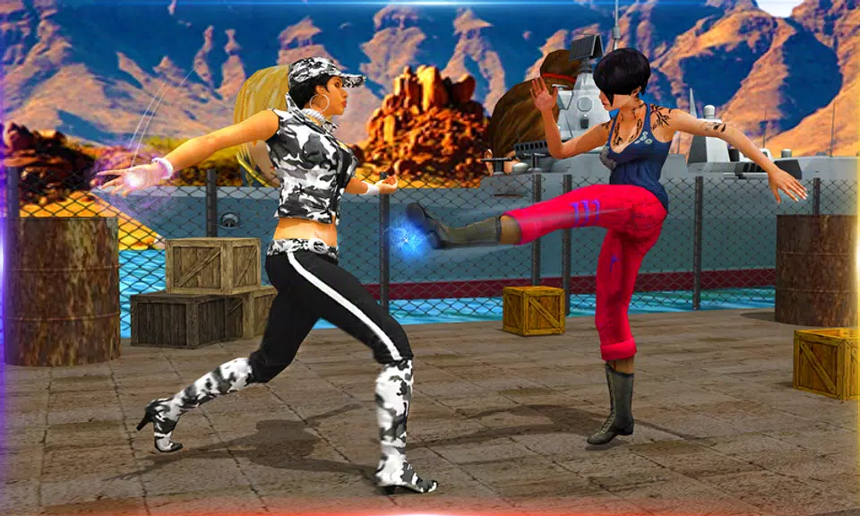 Women Kung Fu Fighting Tangkapan skrin 3