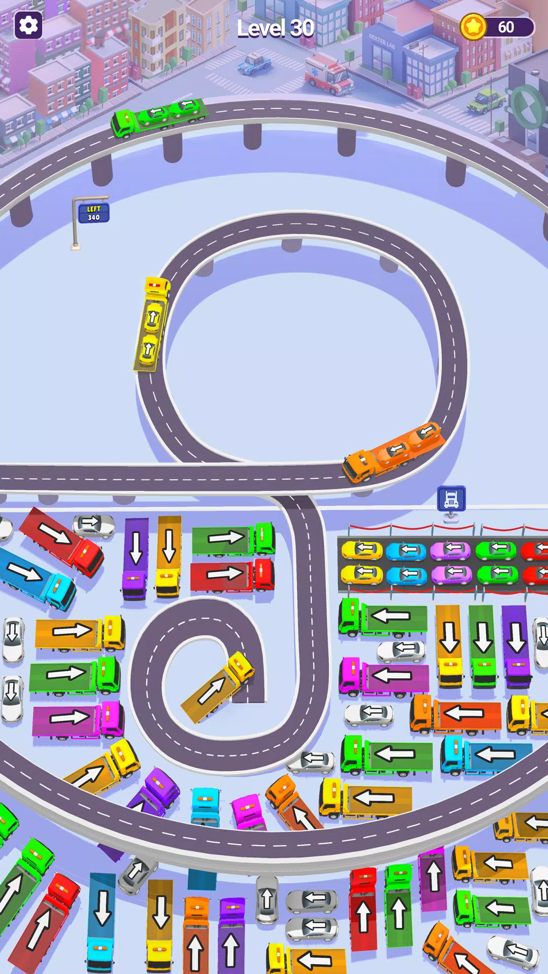 Mini Car Jam: Parking Puzzle Tangkapan skrin 2