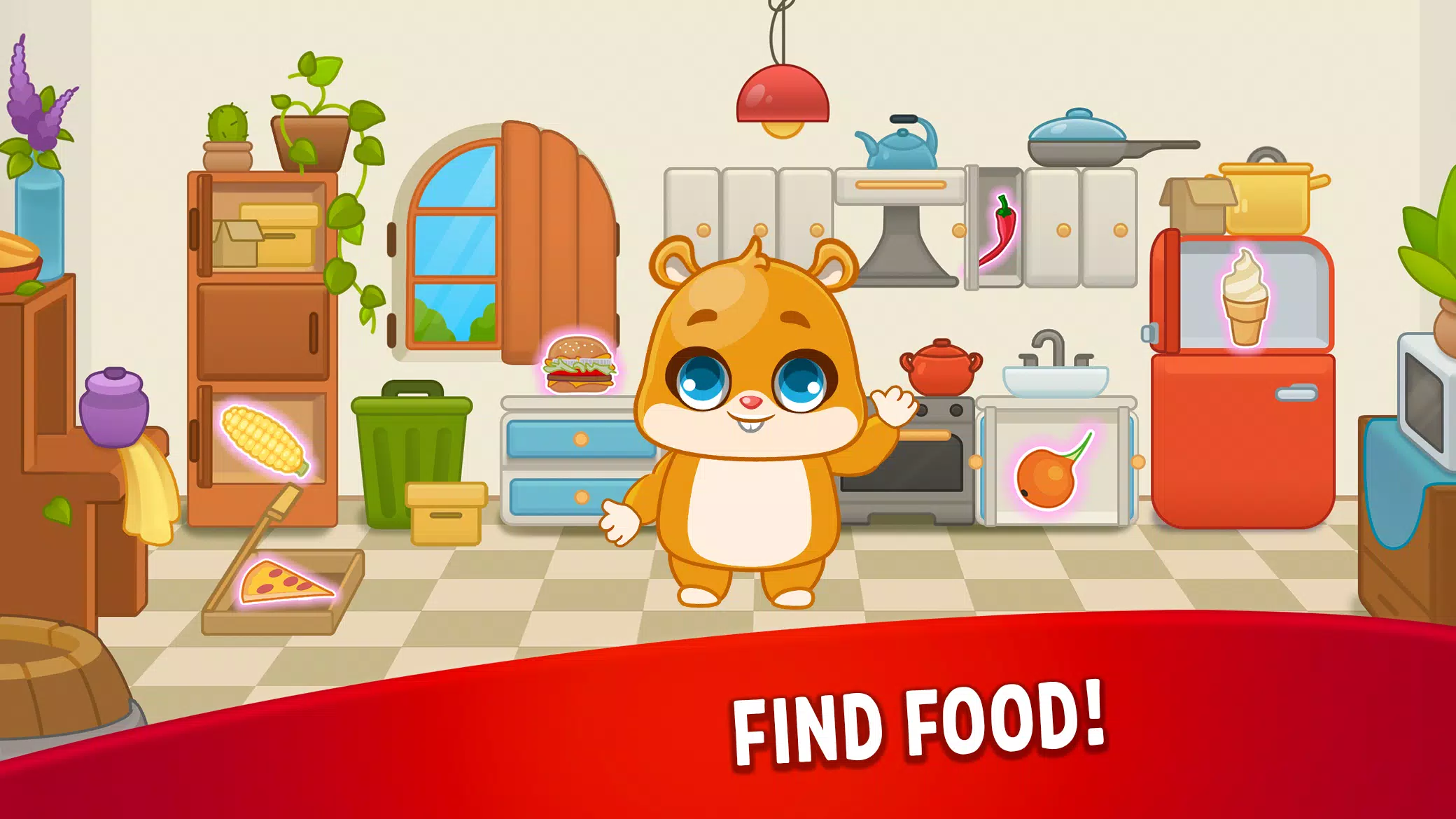 Hamster House: Kids Mini Games ภาพหน้าจอ 2