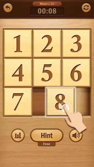 Number Puzzle - Sliding Puzzle ဖန်သားပြင်ဓာတ်ပုံ 0