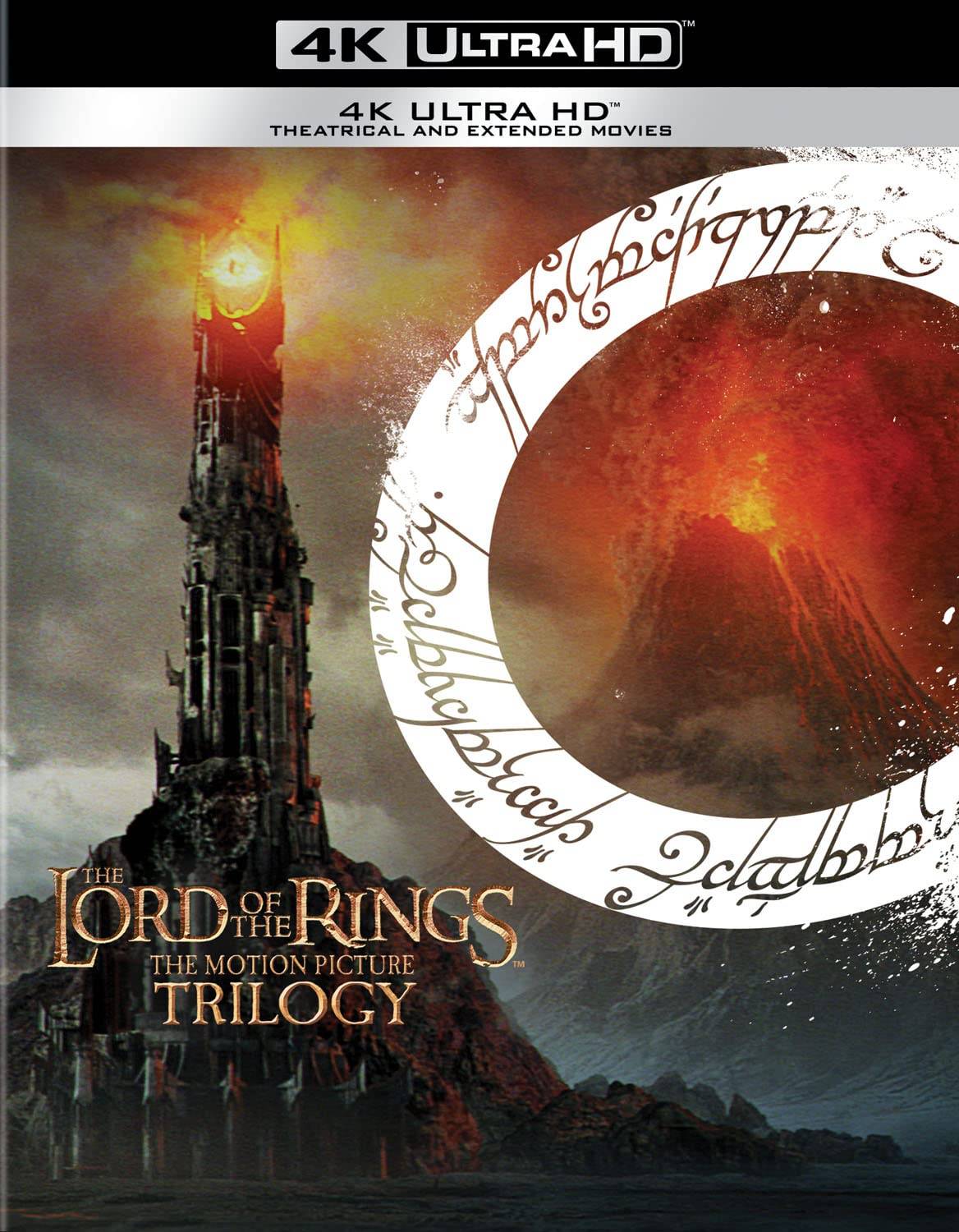 The Lord of the Rings：The Motion Picture Trilogy（Extended＆Theatrical）（4K Ultra HD）