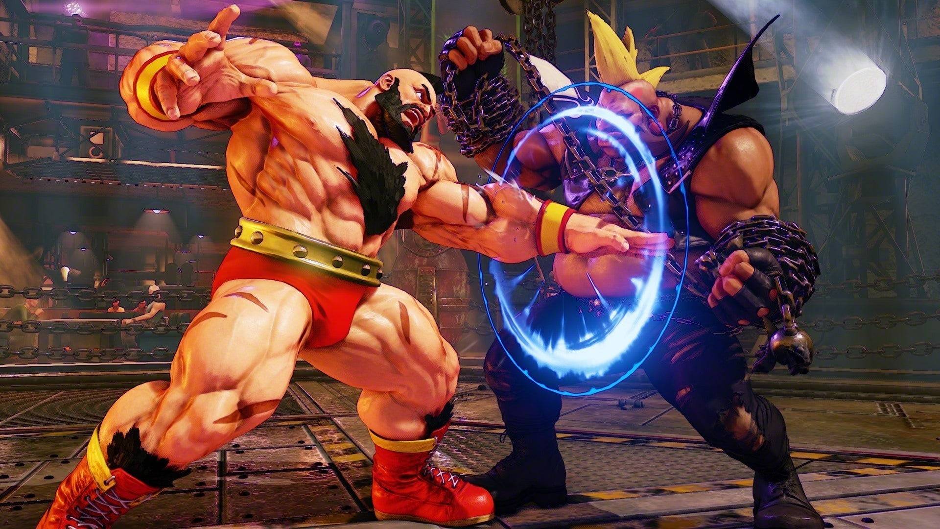 Ang Street Fighter 5 ay mapapabuti sa Street Fighter 5: Arcade Edition. Credit: Capcom.