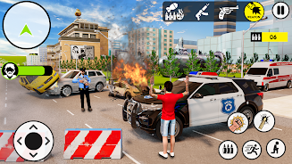 Real Police Driving Simulator Schermafbeelding 0