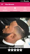 Schermata AfroBarber: men afro hairstyle 1