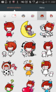 Emoji Stickers for chat Apps Ảnh chụp màn hình 1