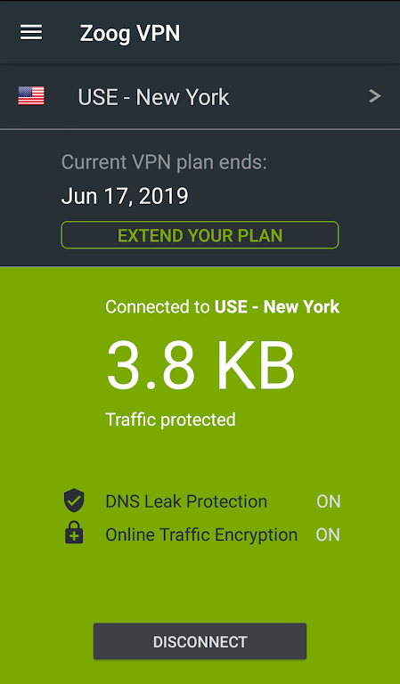 Zoog VPN ဖန်သားပြင်ဓာတ်ပုံ 2