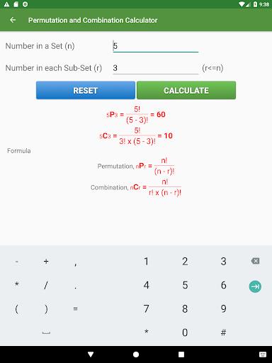 EzCalculators Tangkapan skrin 3