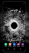 Broken Screen Wallpaper Captura de pantalla 3