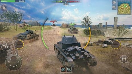 Battle Tanks: Online War games Schermafbeelding 2