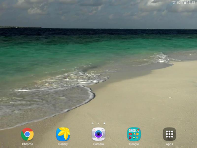 Tropical Beach Live Wallpaper Ảnh chụp màn hình 0