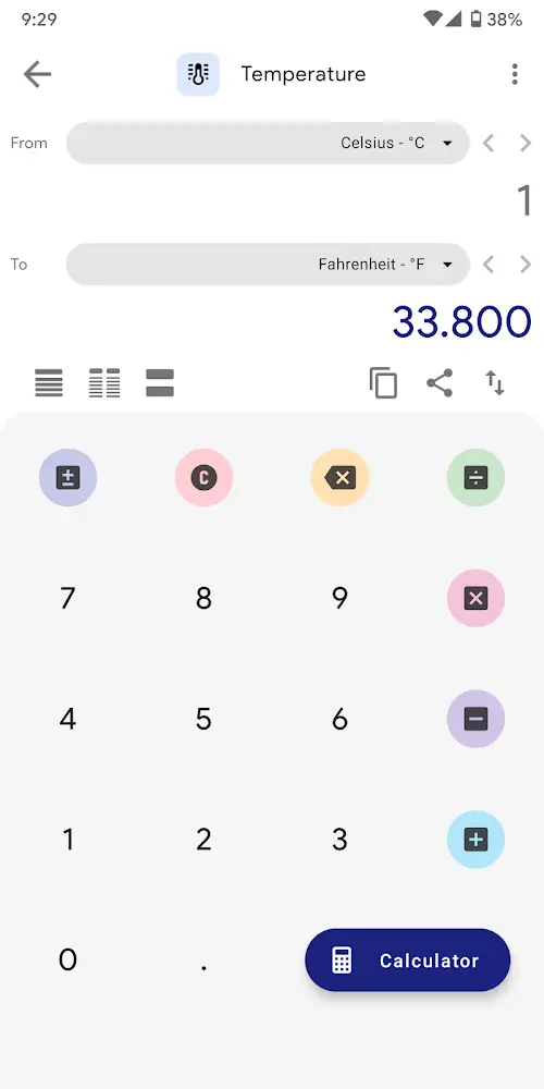 Unit Converter Pro Capture d'écran 1