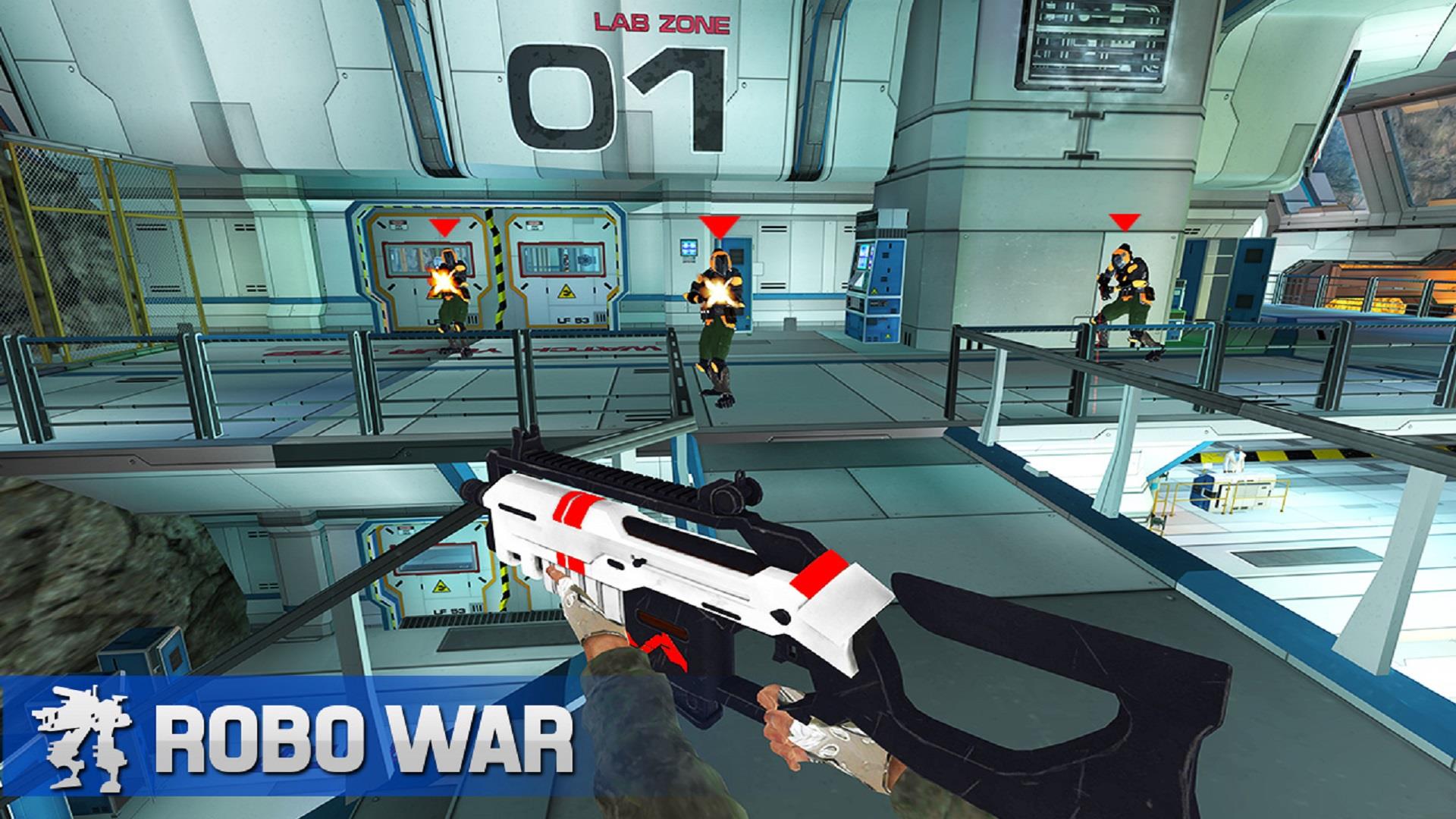 Robot Gun Shooting Games War Screenshot 1