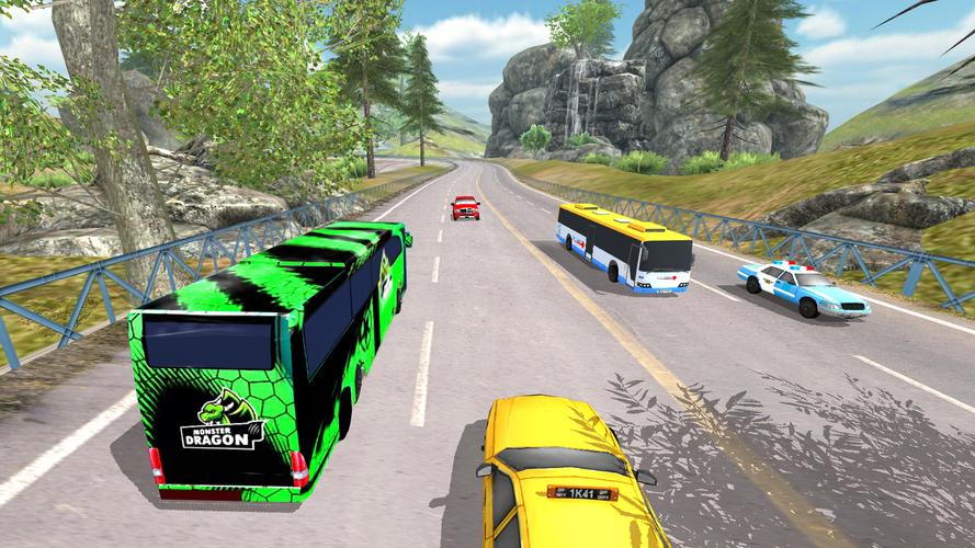 Offroad Bus Climb Hill Racing Captura de tela 3