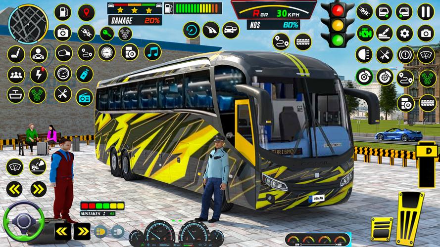 Classic Bus Simulator Games 3D Captura de pantalla 0