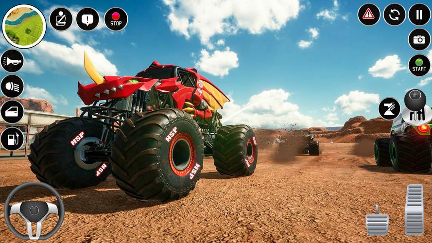 Extreme Monster Truck Game 3D應用截圖第2張