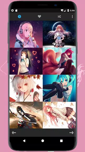 Schermata Beauty Anime Girls Wallpapers 0
