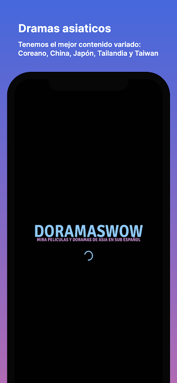 Doramaswow Oficial - doramas Captura de pantalla 2