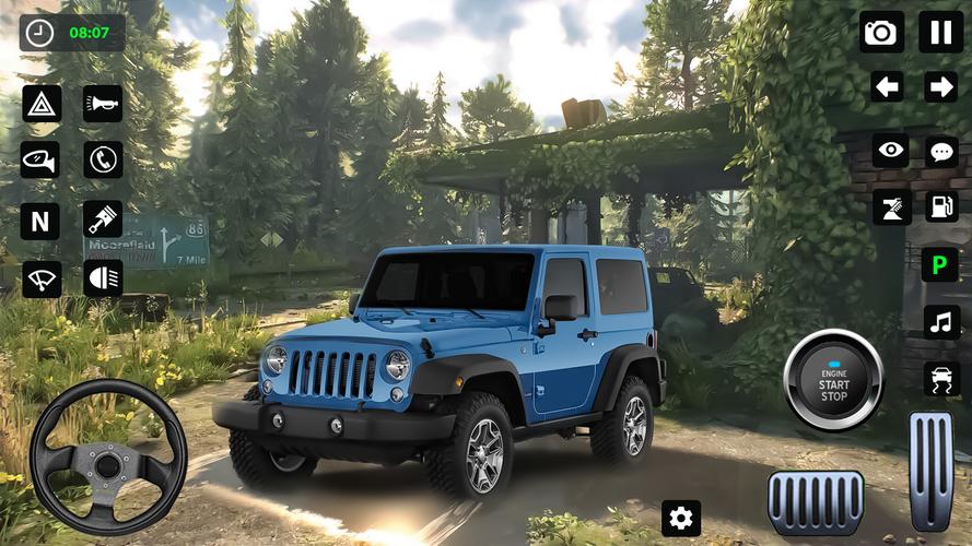 Long Road Trip Car Simulator スクリーンショット 1