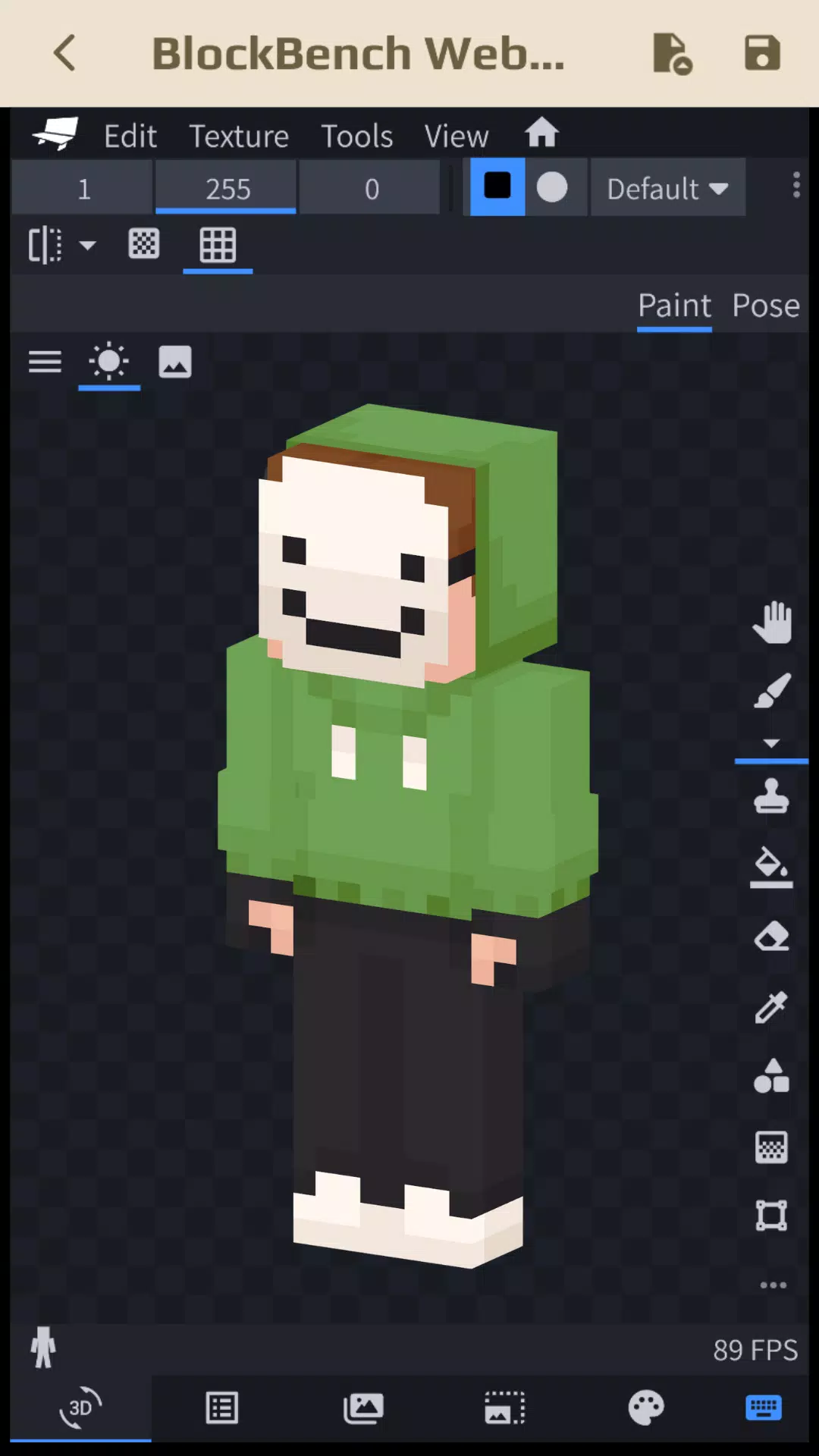 MC Skin Editor for Minecraft Tangkapan skrin 1