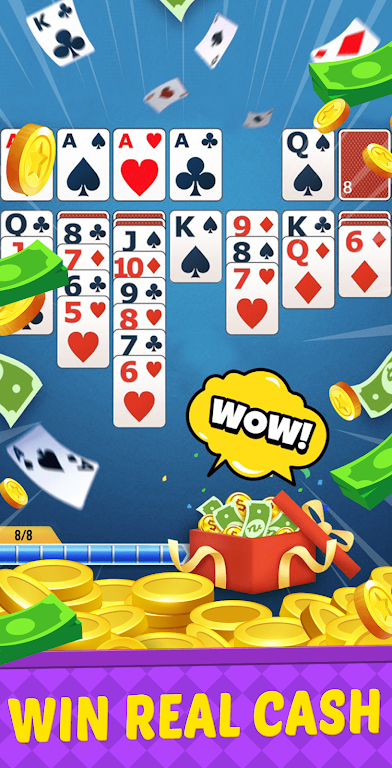 Big Run Solitaire - Win Cash Screenshot 2