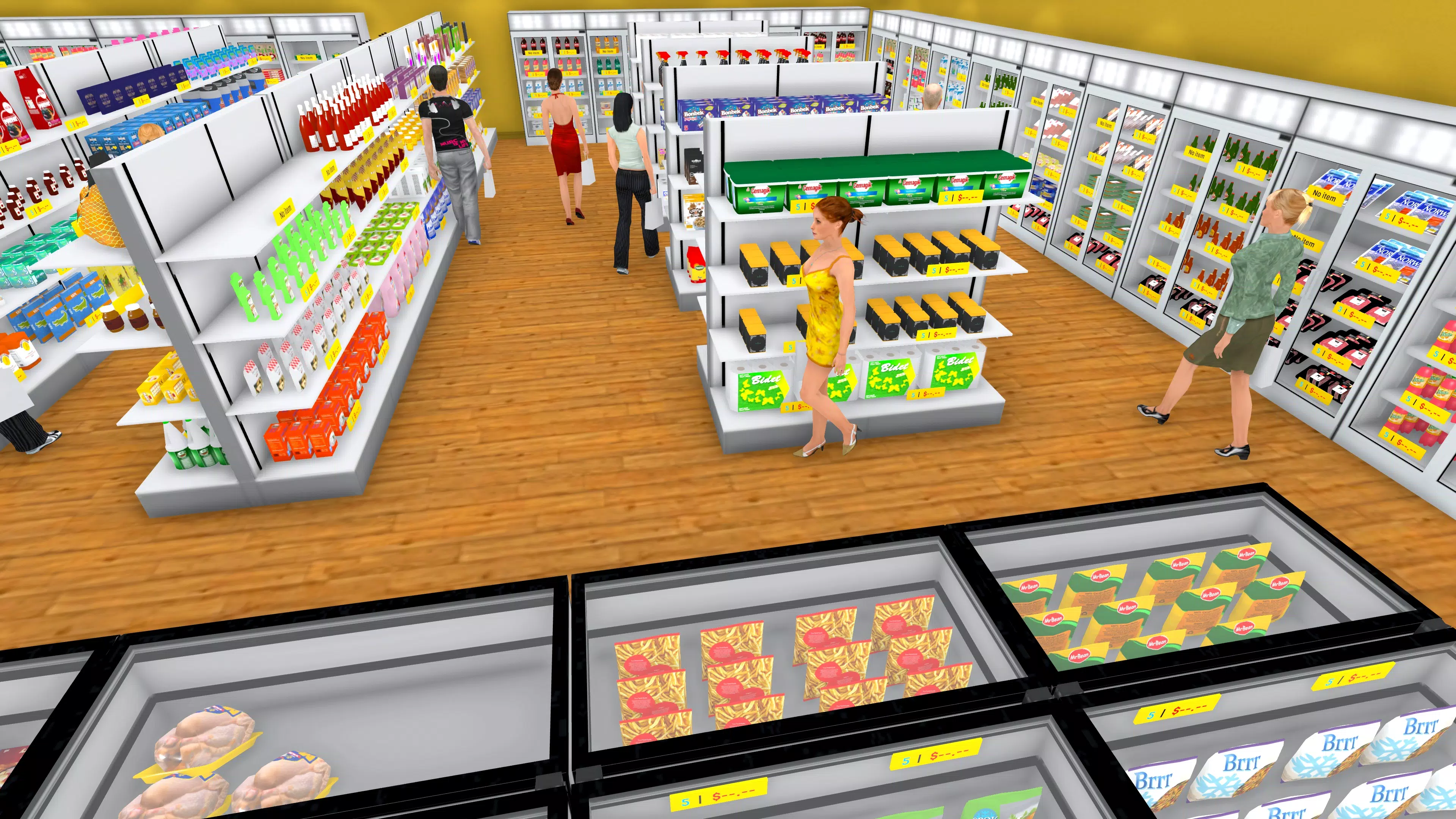 Build Your Own Supermarket Schermafbeelding 0