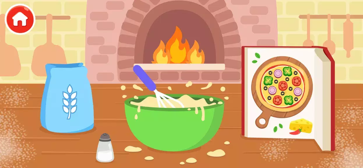 Pizza Cooking Games for Kids Captura de tela 1