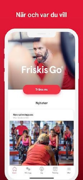 Friskis Go Скриншот 1