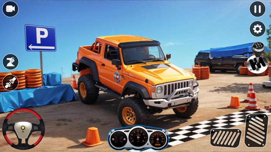 Offroad 4x4 Jeep Driving Games Скриншот 2